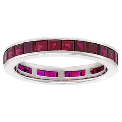 Used Ruby Eternity Band