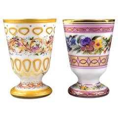 Ruby Goblet - Engraved – Egermann Bohemian Glass