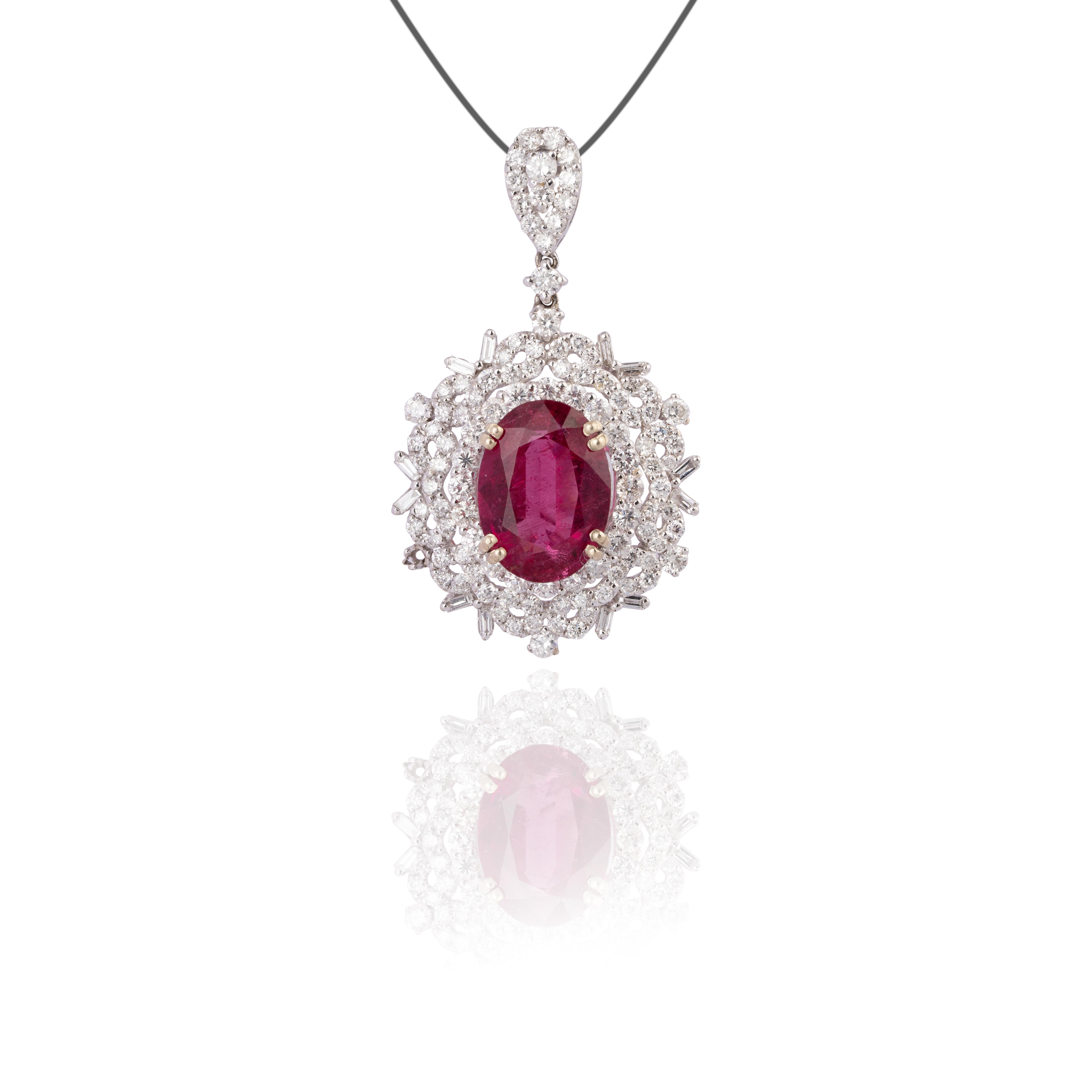 ruby pendent