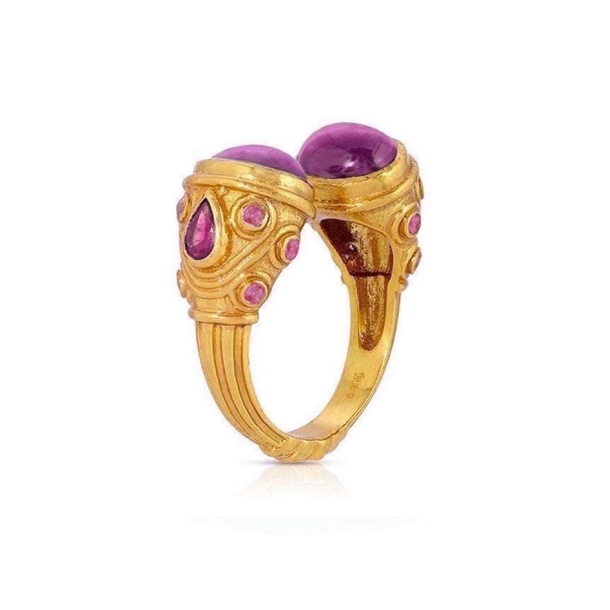 maharani gold ring design