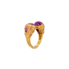 Anello Maharani in rubino