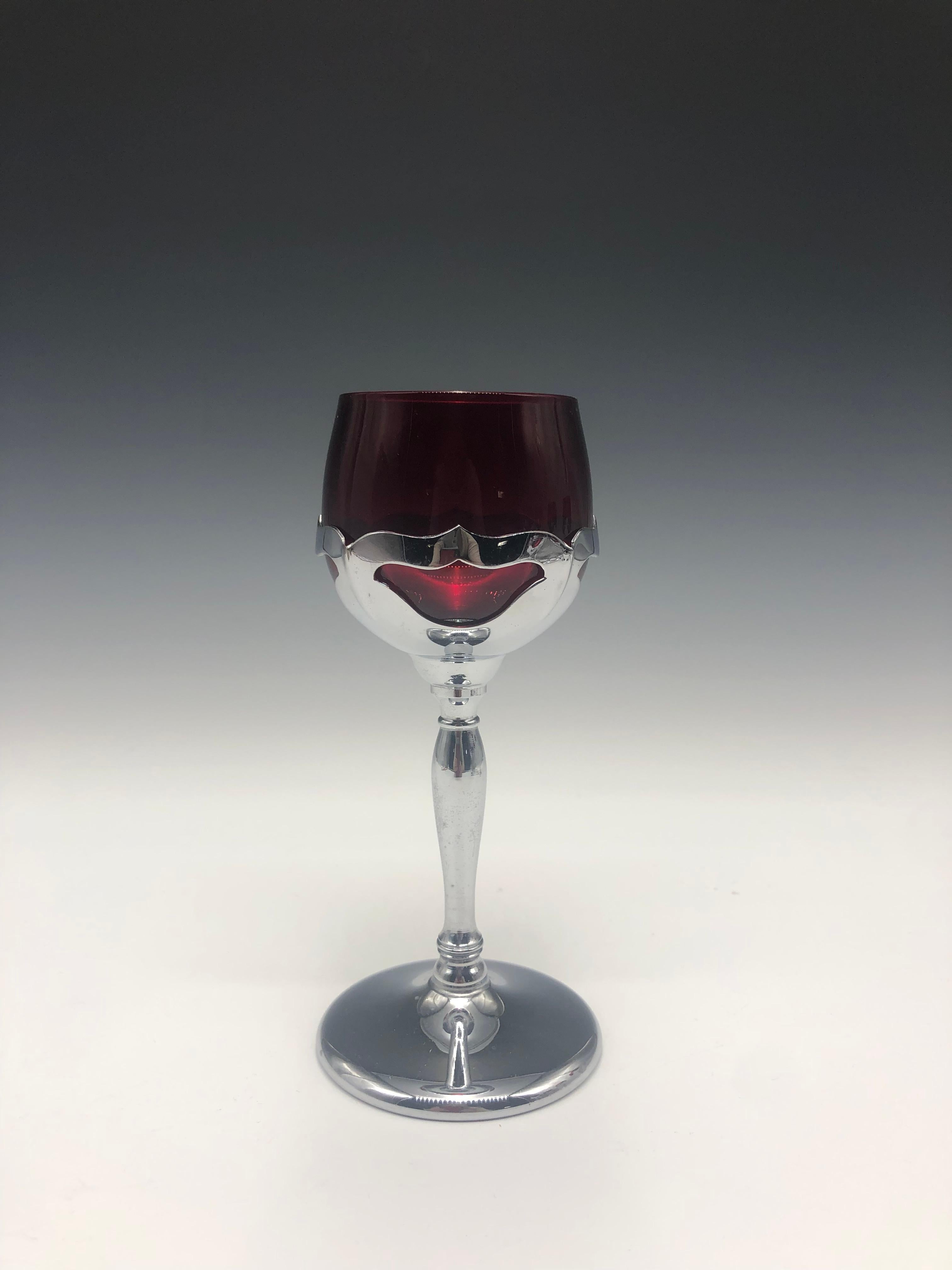 20th Century Ruby Red Farber Bros Krome Kraft 6