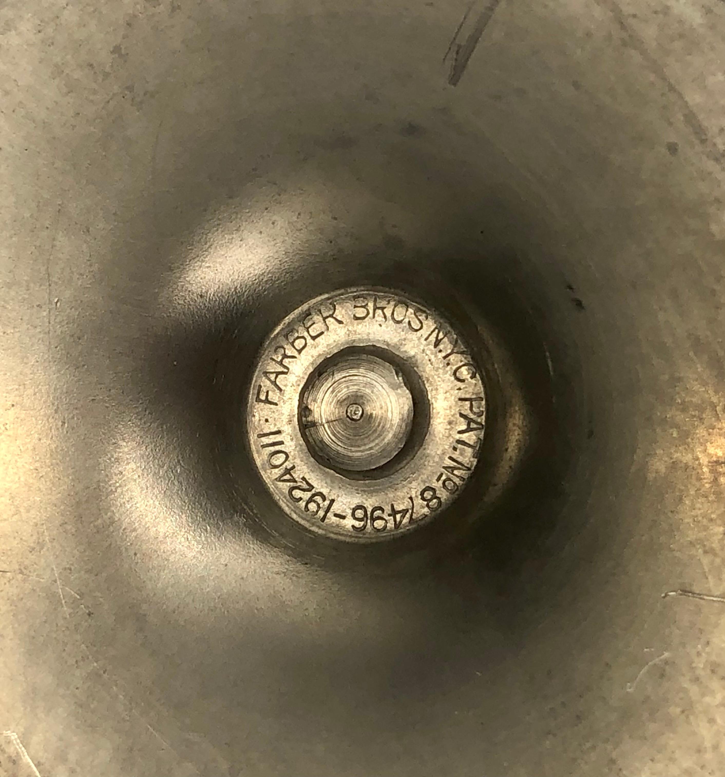 20ième siècle Ruby Red Farber Bros Krome Kraft 6