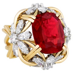 Ruby Ring by Tiffany & Co., 11.71 Carats