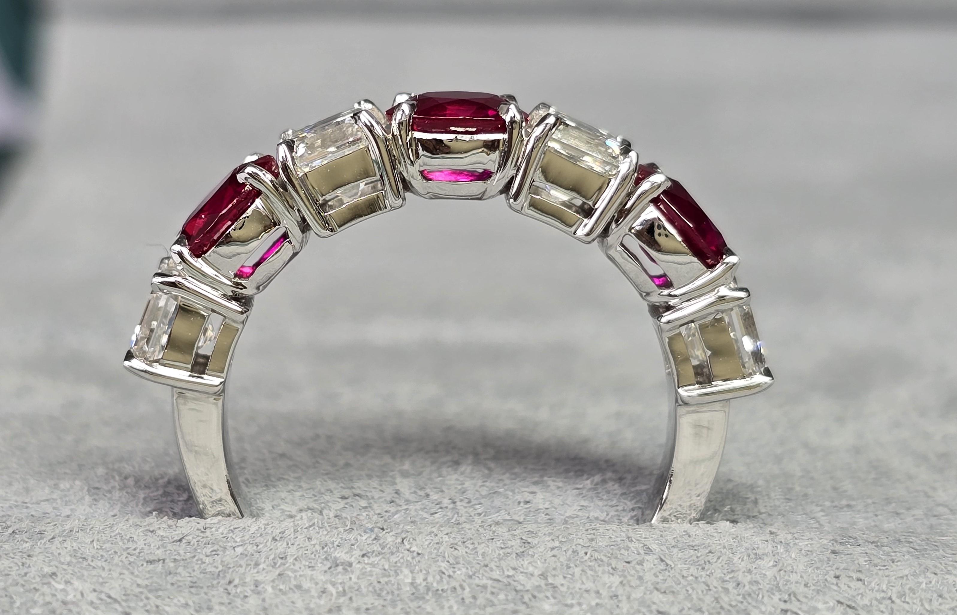 Anello di rubino in vendita 6