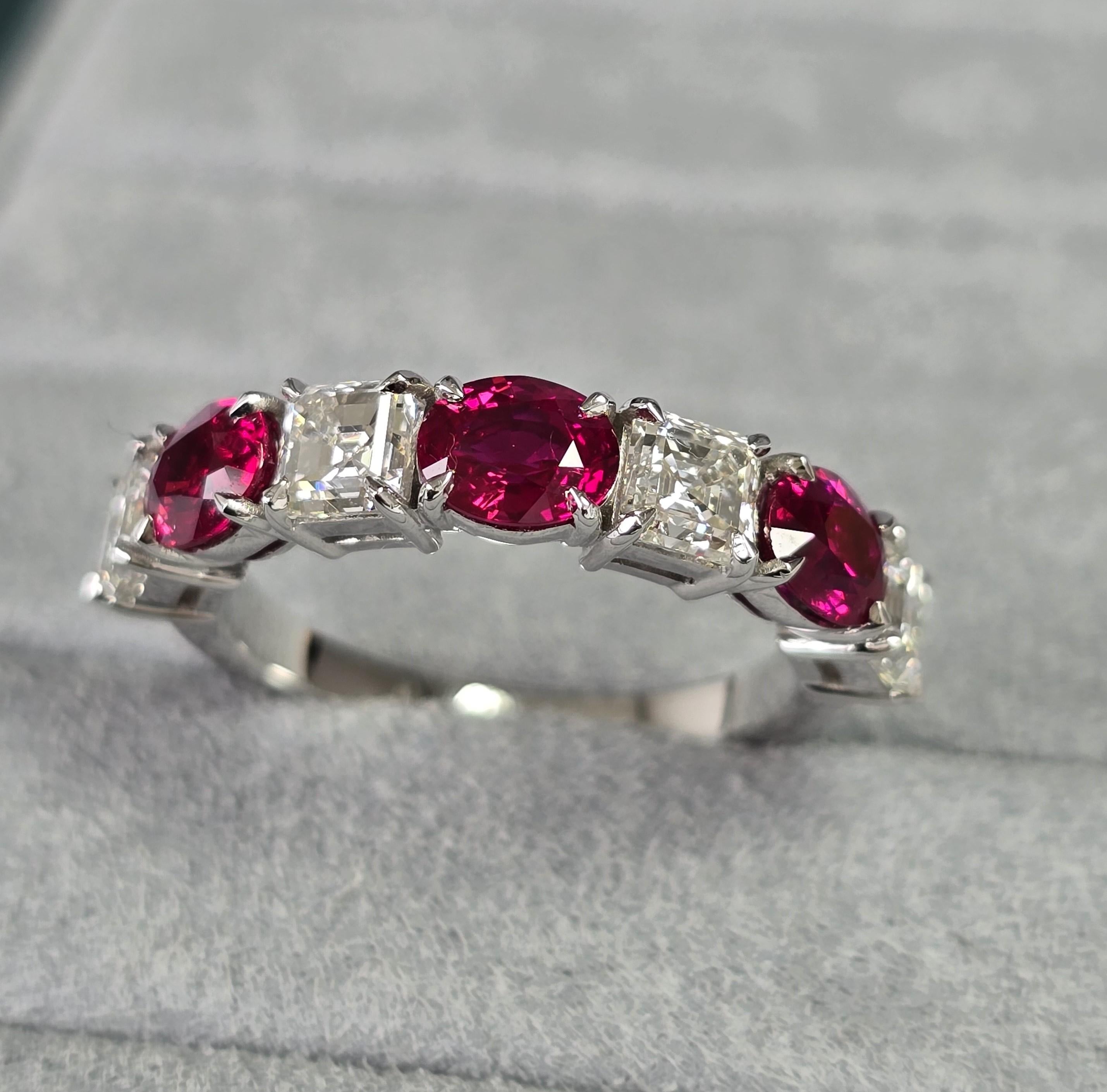 Anello di rubino in vendita 7