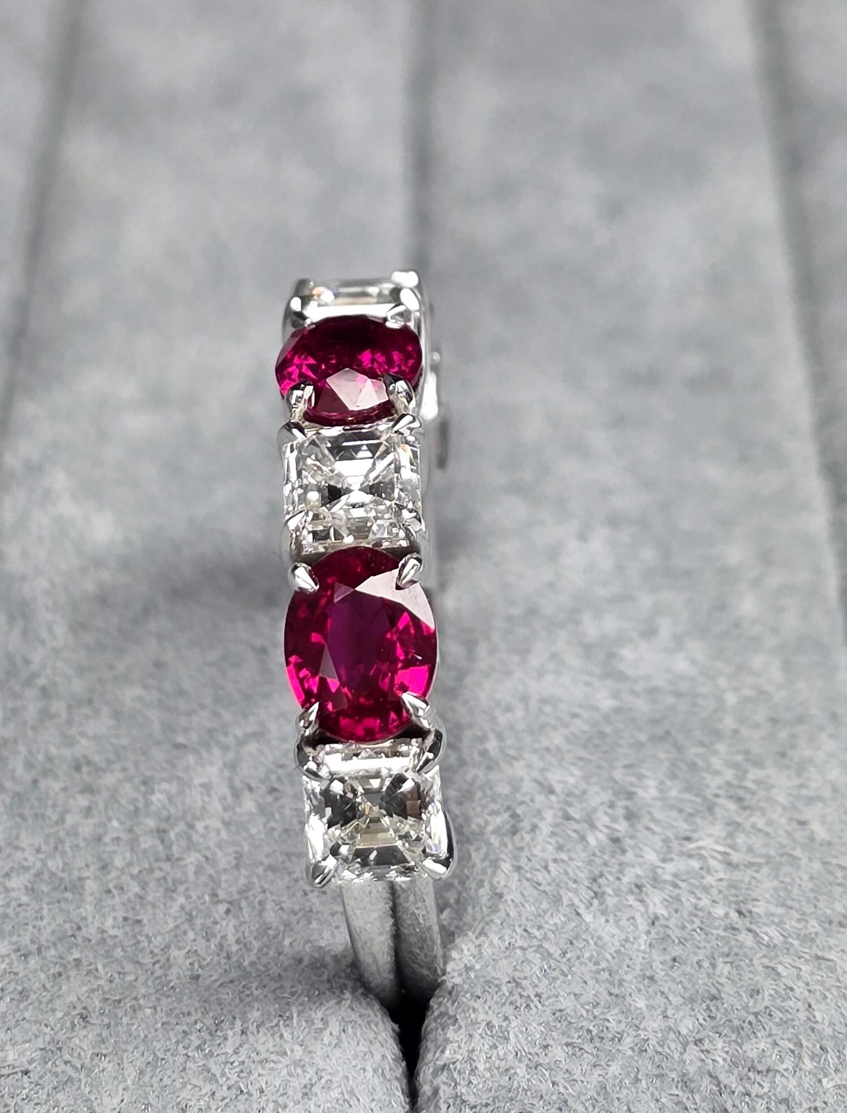 Anello di rubino in vendita 8