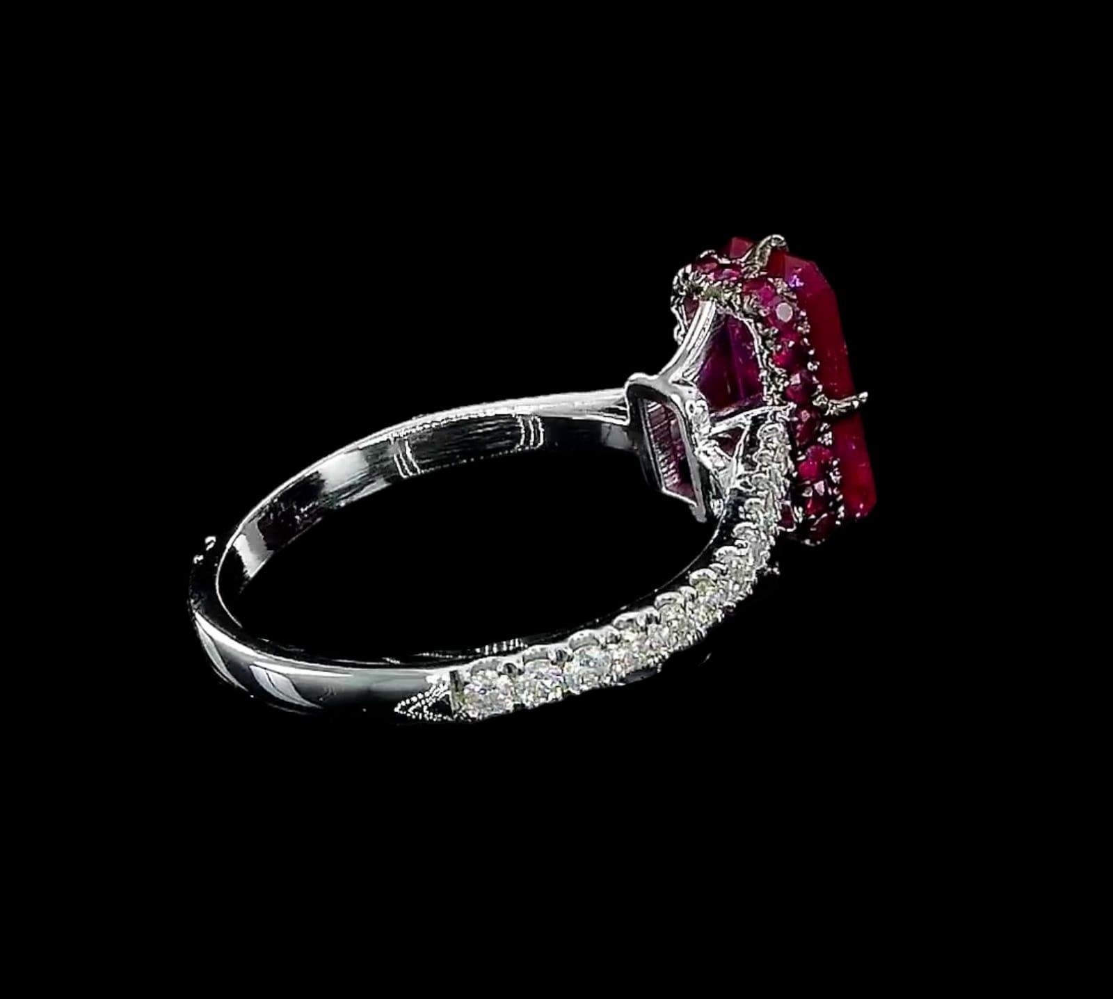 Ruby Ring In New Condition For Sale In Kowloon, HK