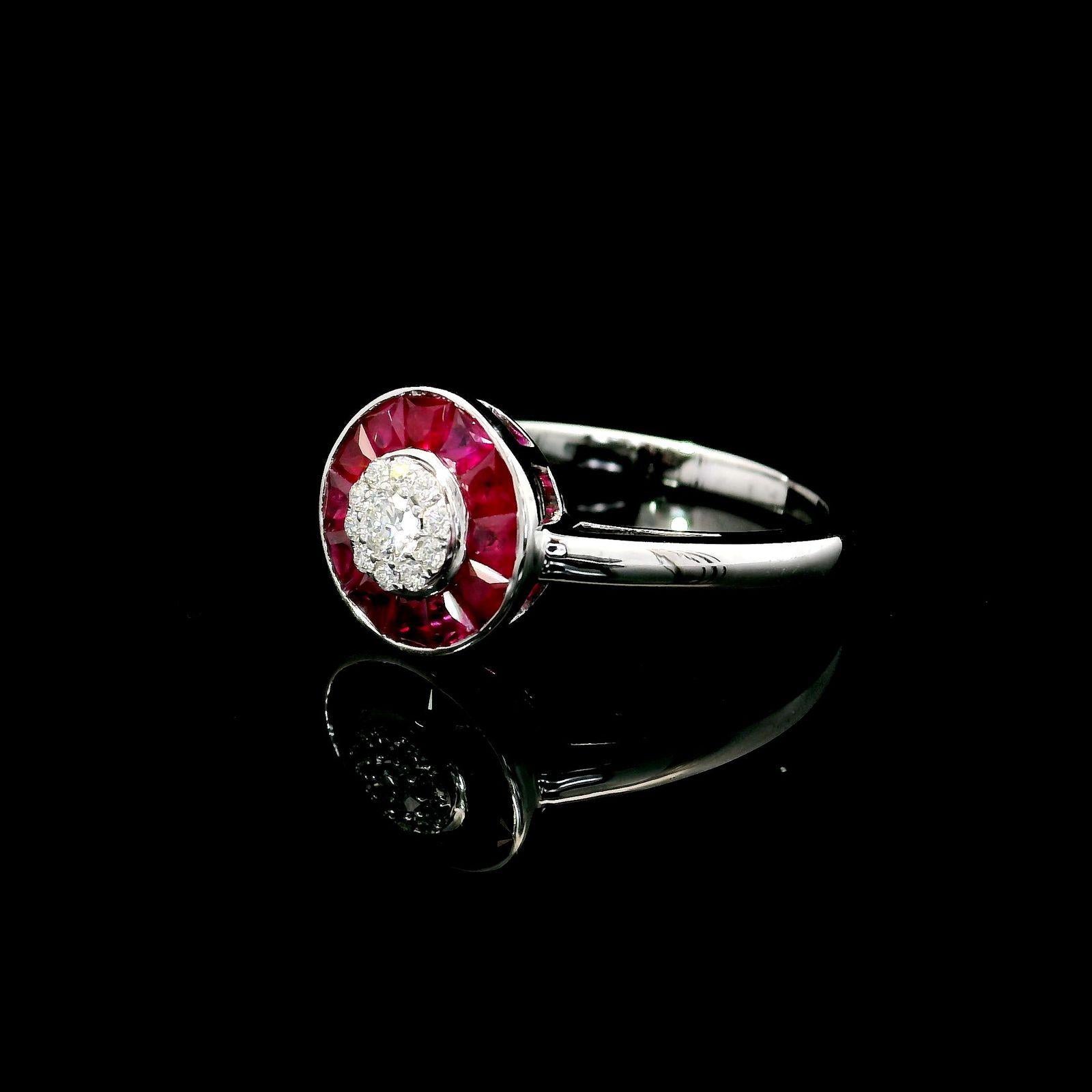 Anello di rubino In condizioni Nuovo in vendita a บางรัก, TH