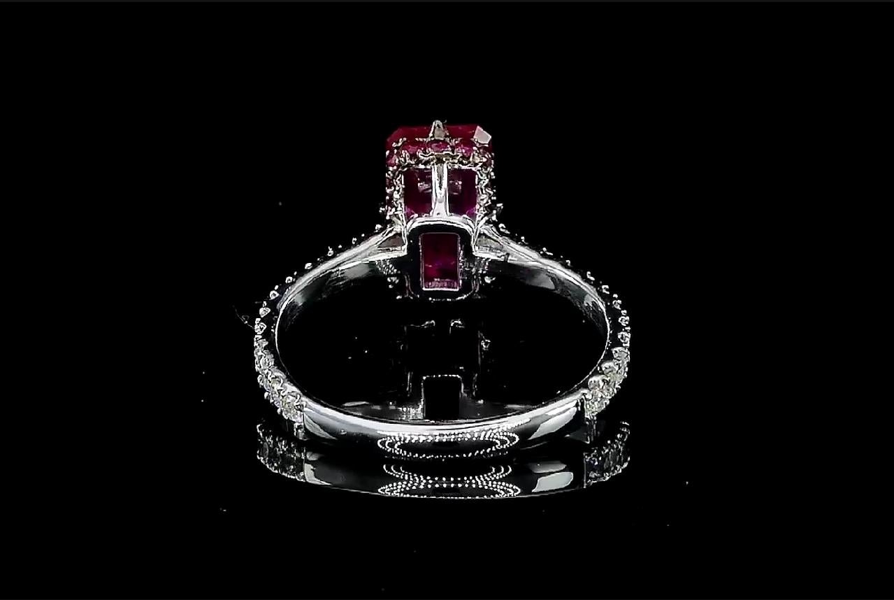 Rubin-Ring für Damen oder Herren im Angebot