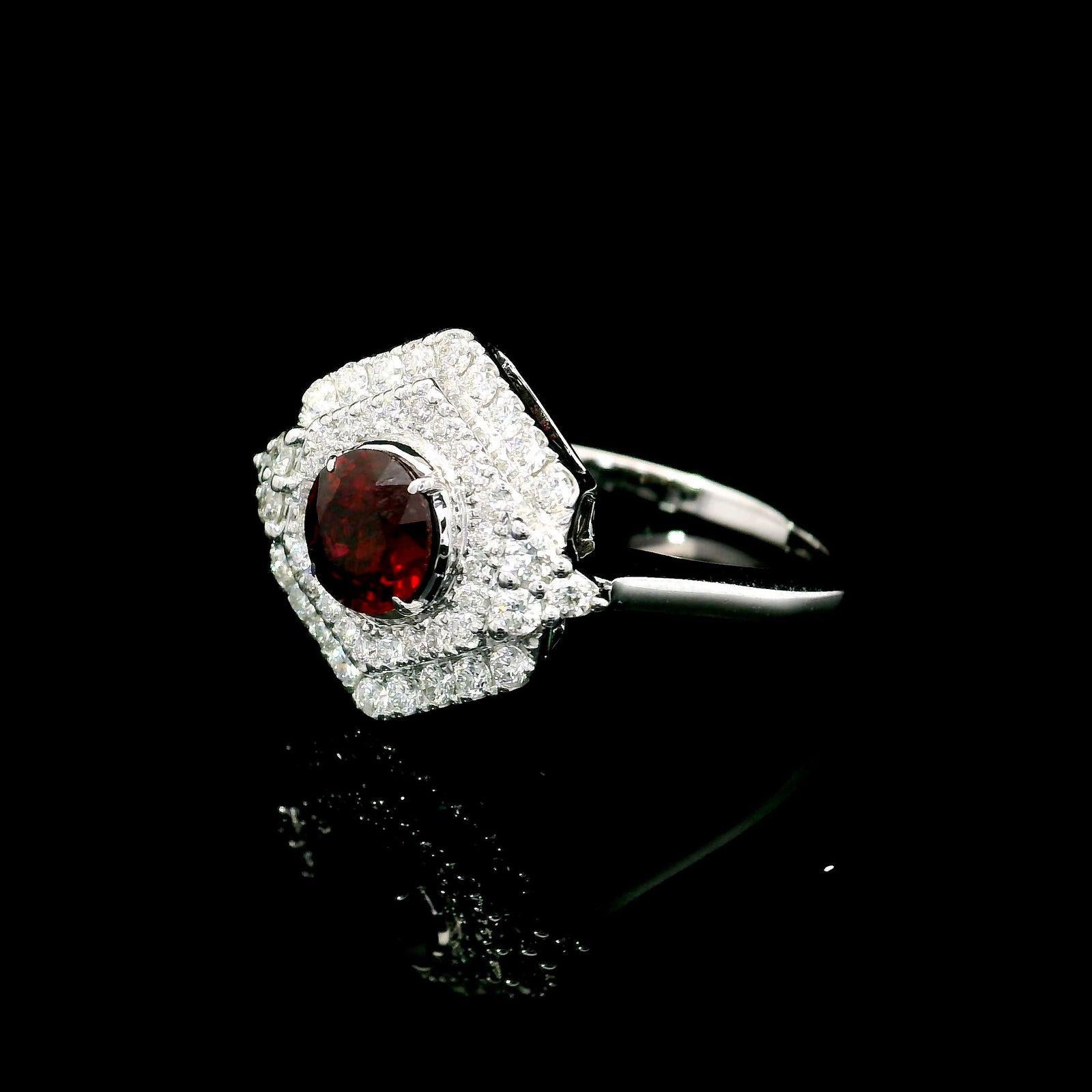 Anello di rubino in vendita 1