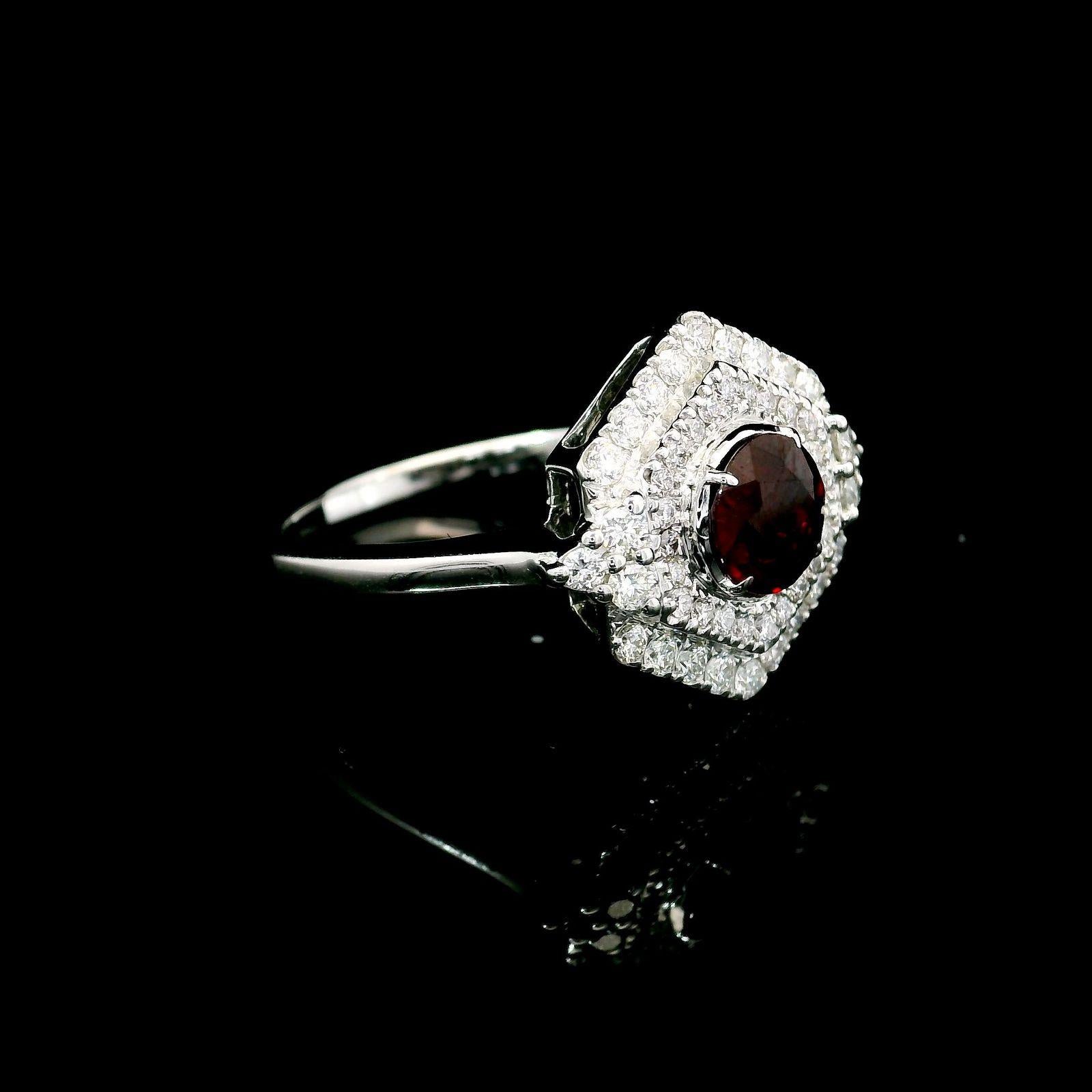 Anello di rubino in vendita 2