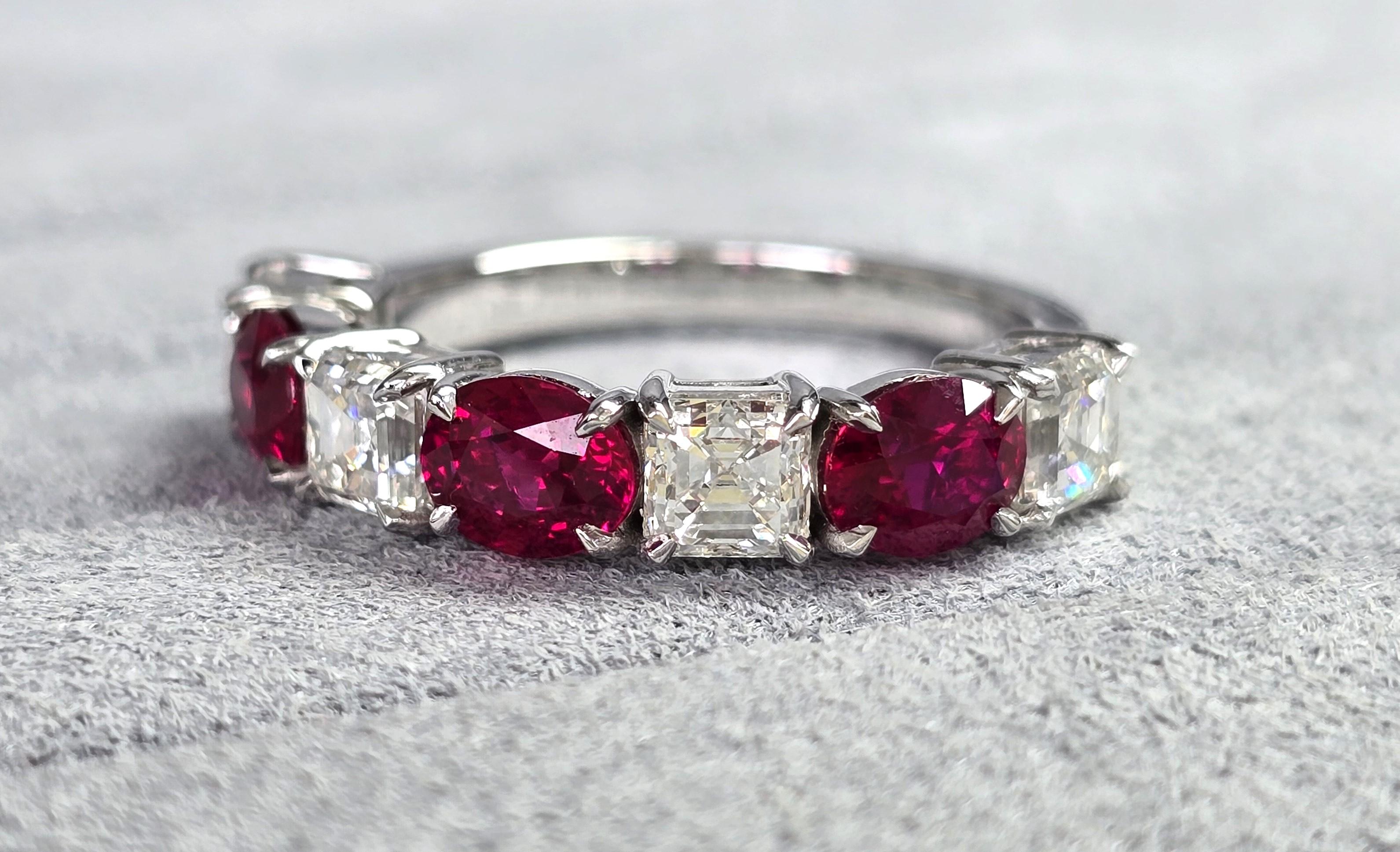 Anello di rubino in vendita 4