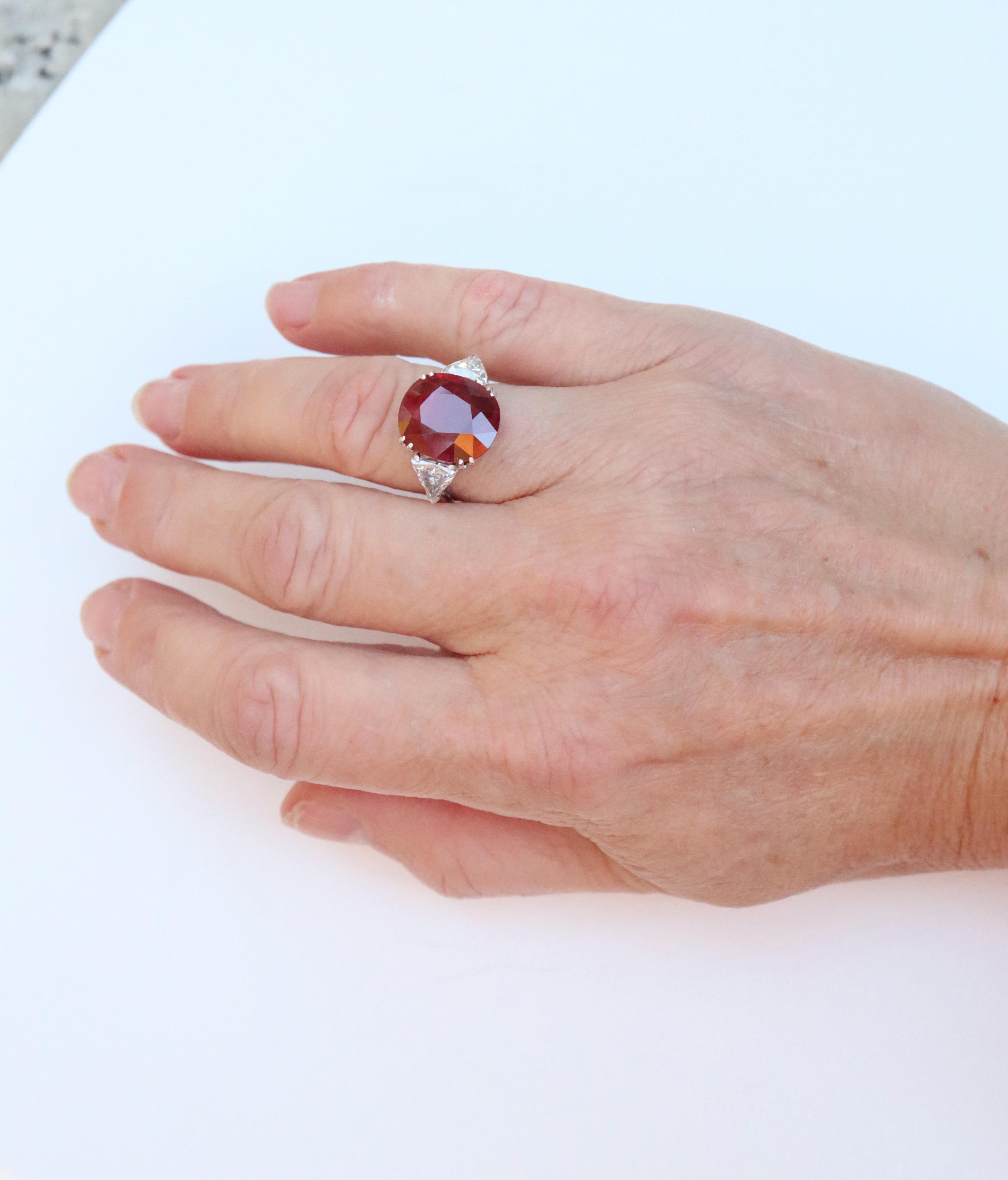 4 carat ruby ring
