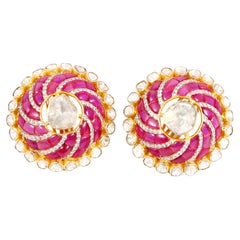 Ruby Round Stud