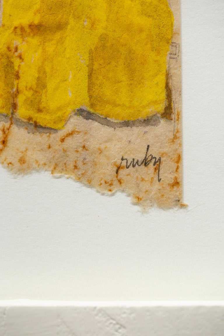 Ruby Silvious Kobe, Painting on Tea Bag, Tribute to Kobe