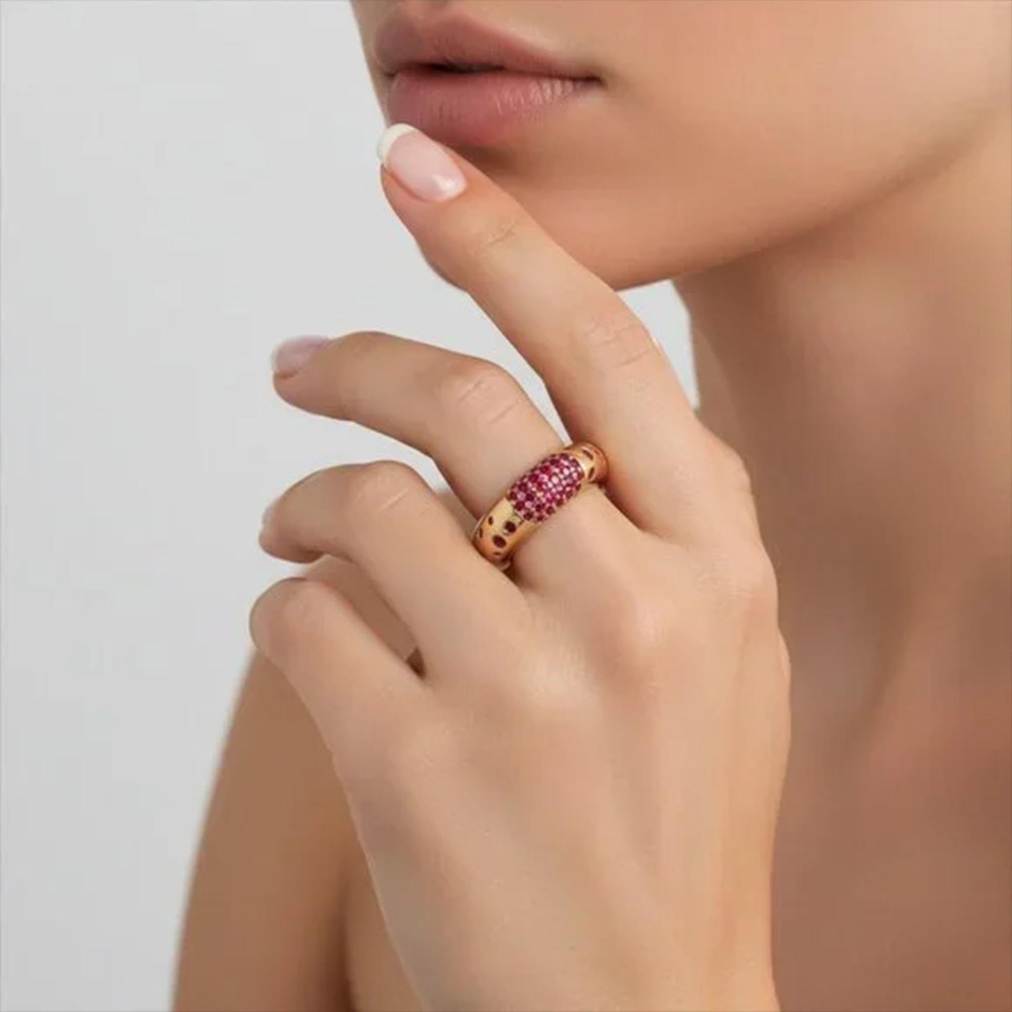 Ruby Spotlight 14k (or 18k Upon Request) Yellow G… - image 2