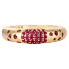 Ruby Spotlight 14K Yellow Gold Statement Ring