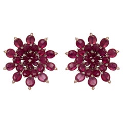 Boucles d'oreilles Rubis Supernova en or 18kt