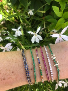 Ruby Tennis Bracelet