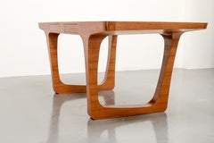 "Ruby Tuesday" 21st Century Desk, Walnut and Metal by Ivan Paradisi