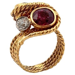 Anillo Rubí Tú y Yo