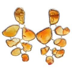 Ruchi Feueropal-Diamant-Ohrringe