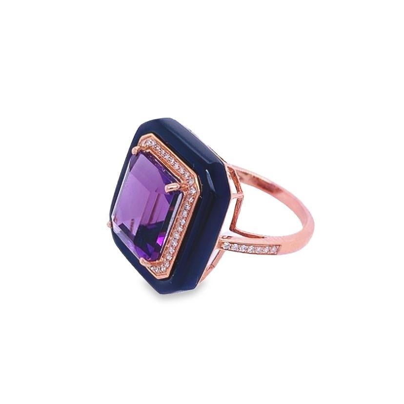 18K Rose Gold
Amethyst - 4.65 Karat
Achat - 3,63 Karat
Diamant - 0,17 Karat
Alle Diamanten sind G- H/ SI 