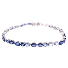 Ruchi New York Blue Sapphire Mix Shapes Bracelet