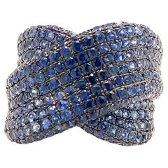 Ruchi New York Blue Sapphire Ring