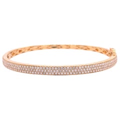 RUCHI Brillant Diamant Pavé Gelbgold Armreif