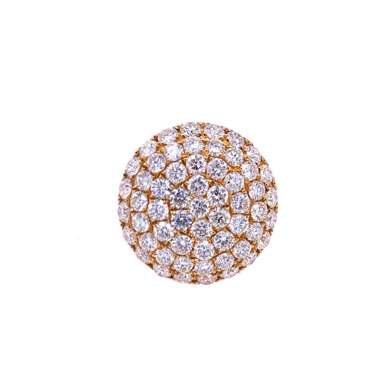 Contemporary Ruchi New York Diamond Cocktail Ring