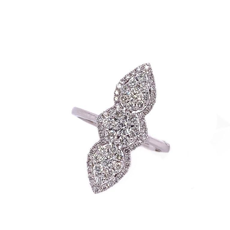 Contemporary Ruchi New York Diamond Ring For Sale