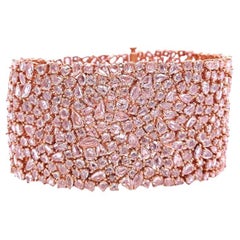 Bracelet Ruchi New York en diamants taillés en rose