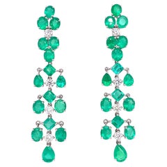 Ruchi New York Emerald Earrings