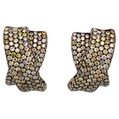 Ruchi New York Fancy Diamond Earrings