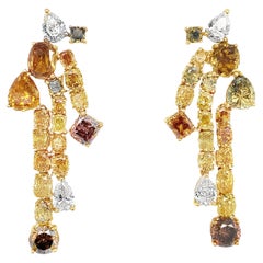 Ruchi New York Fancy Diamond Earrings