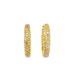 Ruchi New York Fancy Diamond Hoop