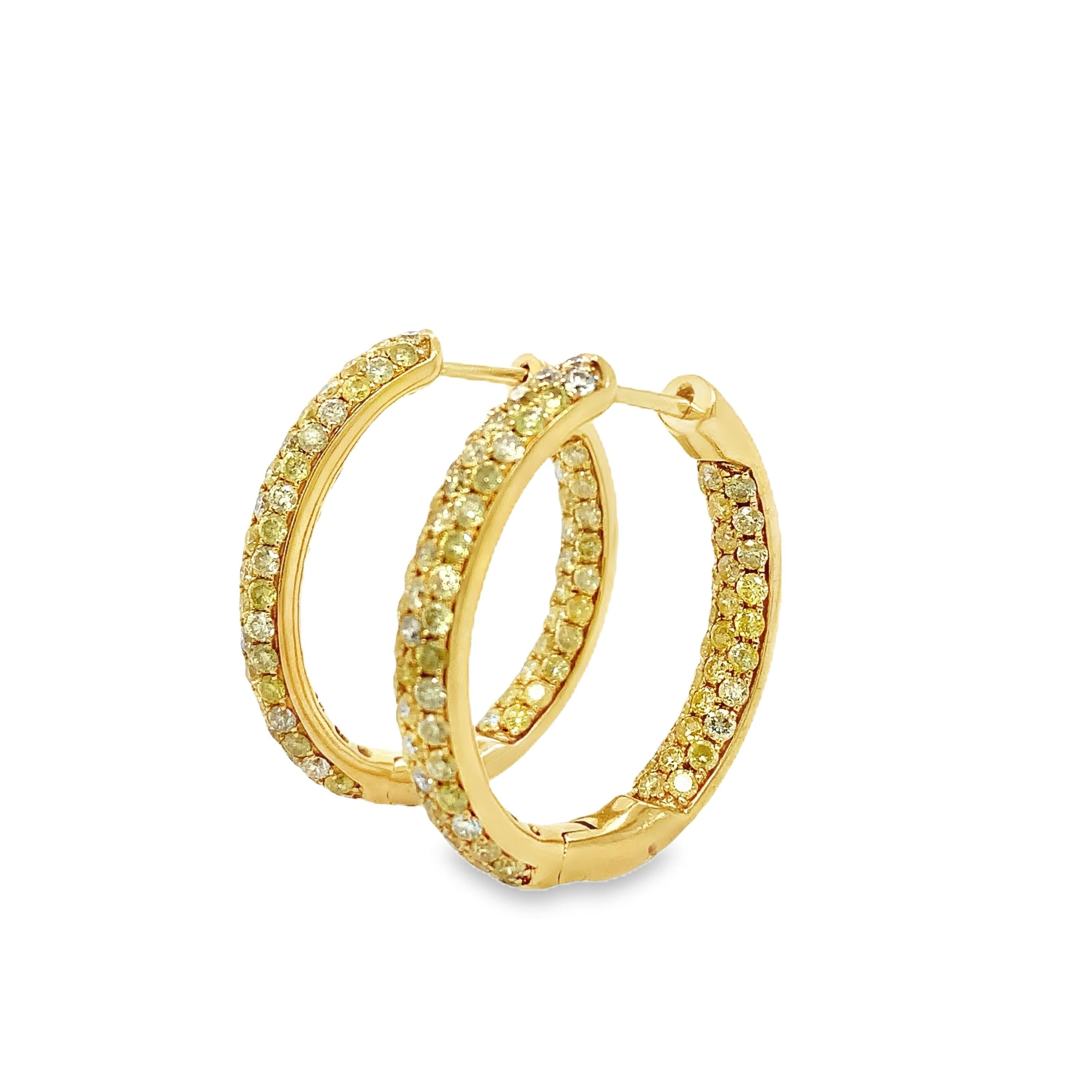 Aro de diamantes fantasía Ruchi New York Corte redondo en venta