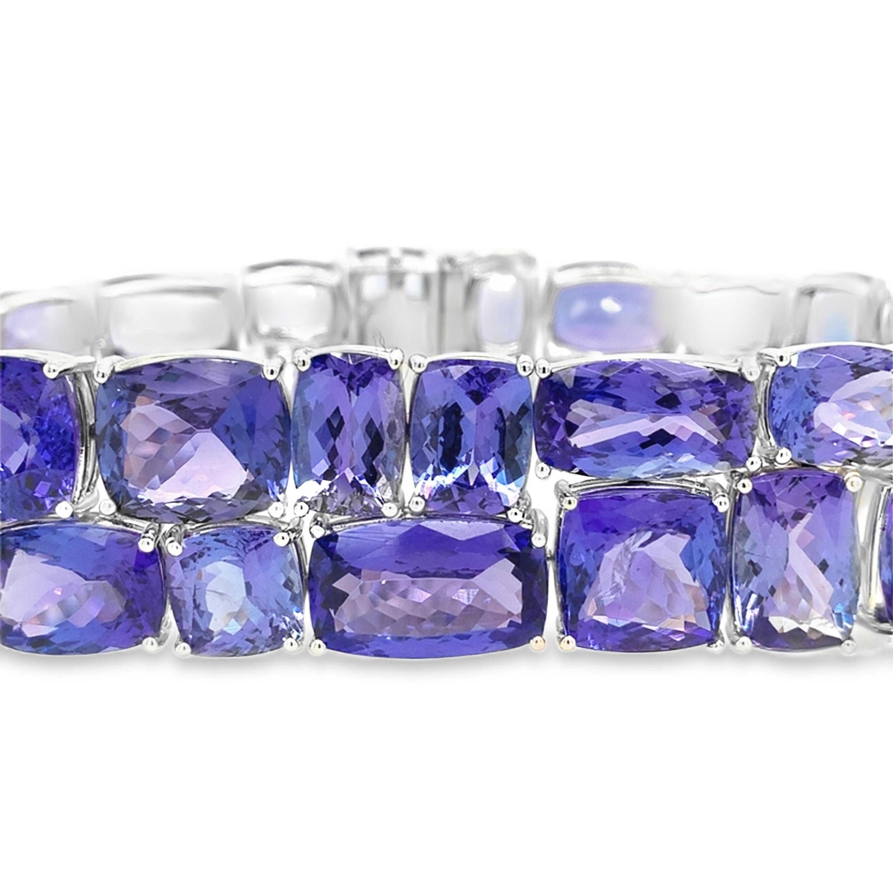 Bracciale in tanzanite a più file di Ruchi New York in vendita 2