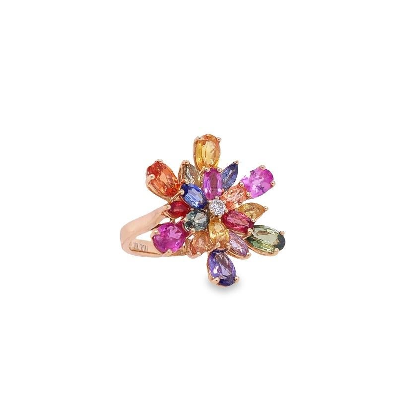 Women's Ruchi New York Multi Sapphire Diamond Ring