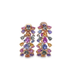 Ruchi New York Multi Sapphire Earrings