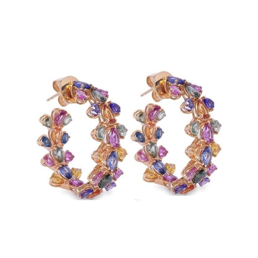 Women's Ruchi New York Multi Sapphire Earrings