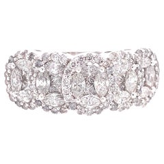 RUCHI Bague Infinity Diamond de forme ovale