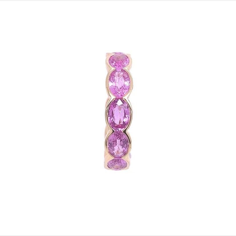 18K Yellow Gold
Pink Sapphire- 6.42 Cts