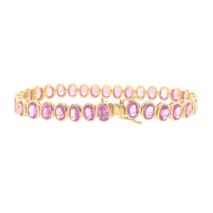 Contemporary Ruchi New York Pink Sapphire Bracelet