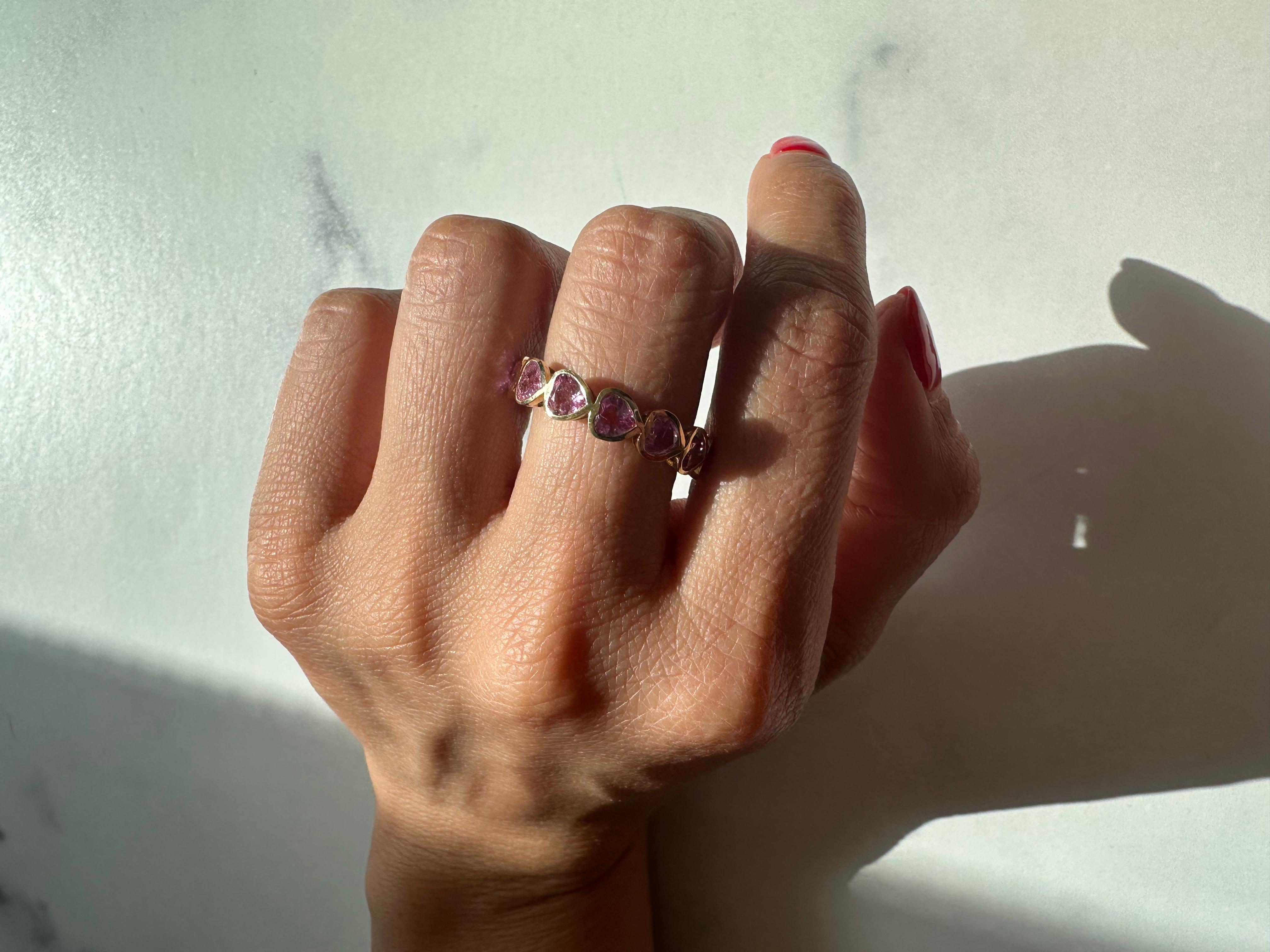 Ruchi New York Pink Sapphire Ring 3