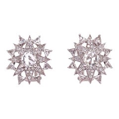 Ruchi New York Rose Cut Starburst Stud Earrings