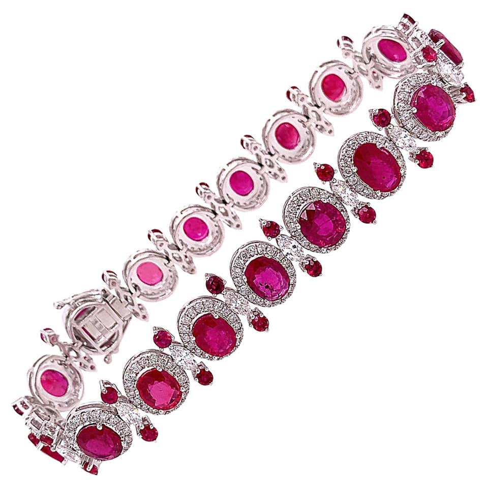 Graff Ruby Diamond Bracelet at 1stDibs
