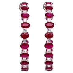 Ruchi New York Ruby & Diamond Earrings